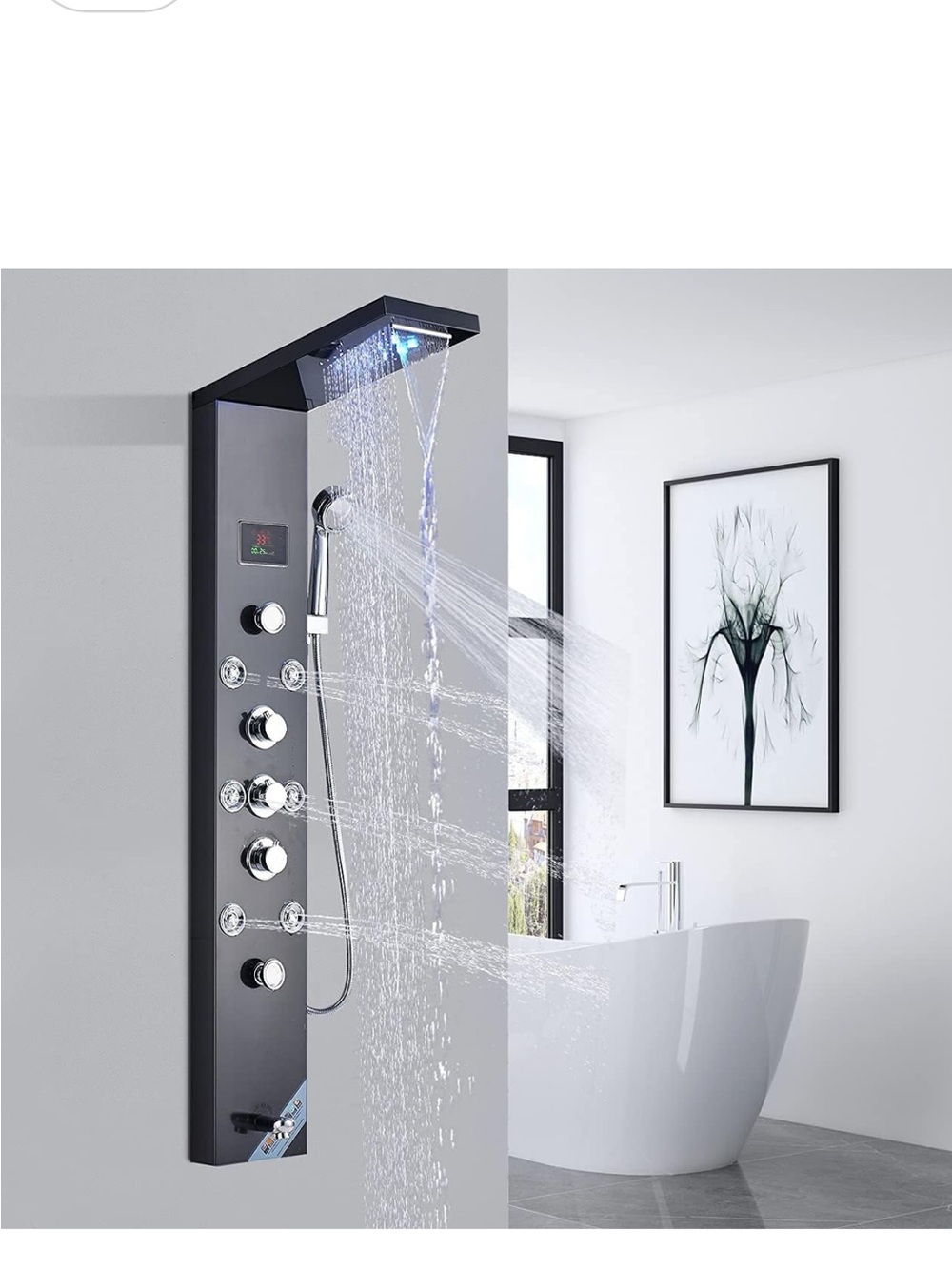 Chrome Finish Handheld Shower System never taken out of box!